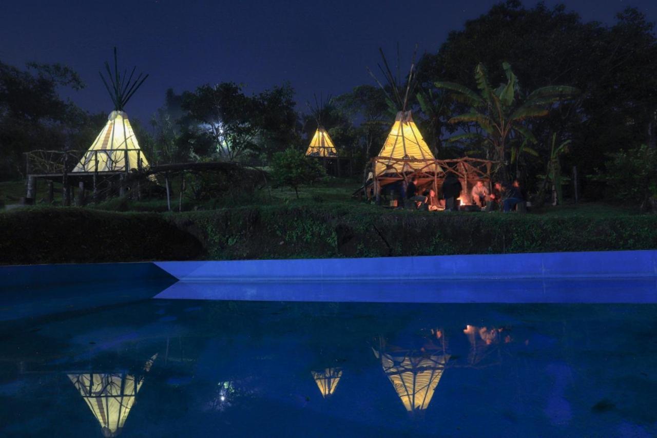 فندق Tipis Cuetzalán del Progreso المظهر الخارجي الصورة