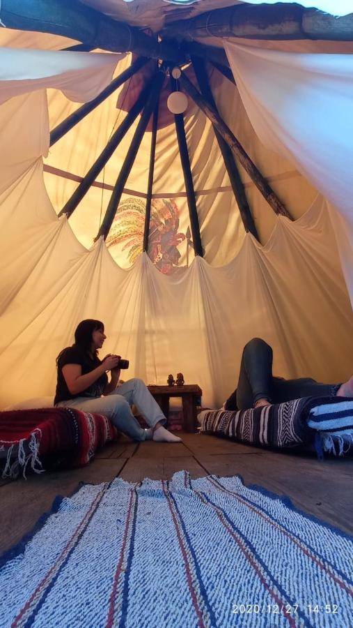 فندق Tipis Cuetzalán del Progreso المظهر الخارجي الصورة