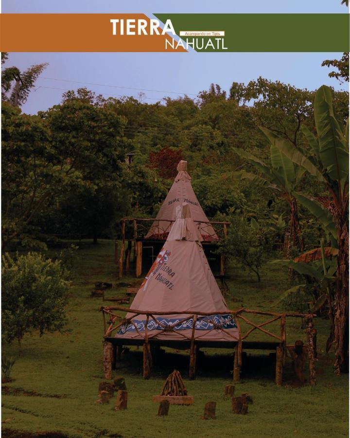 فندق Tipis Cuetzalán del Progreso المظهر الخارجي الصورة
