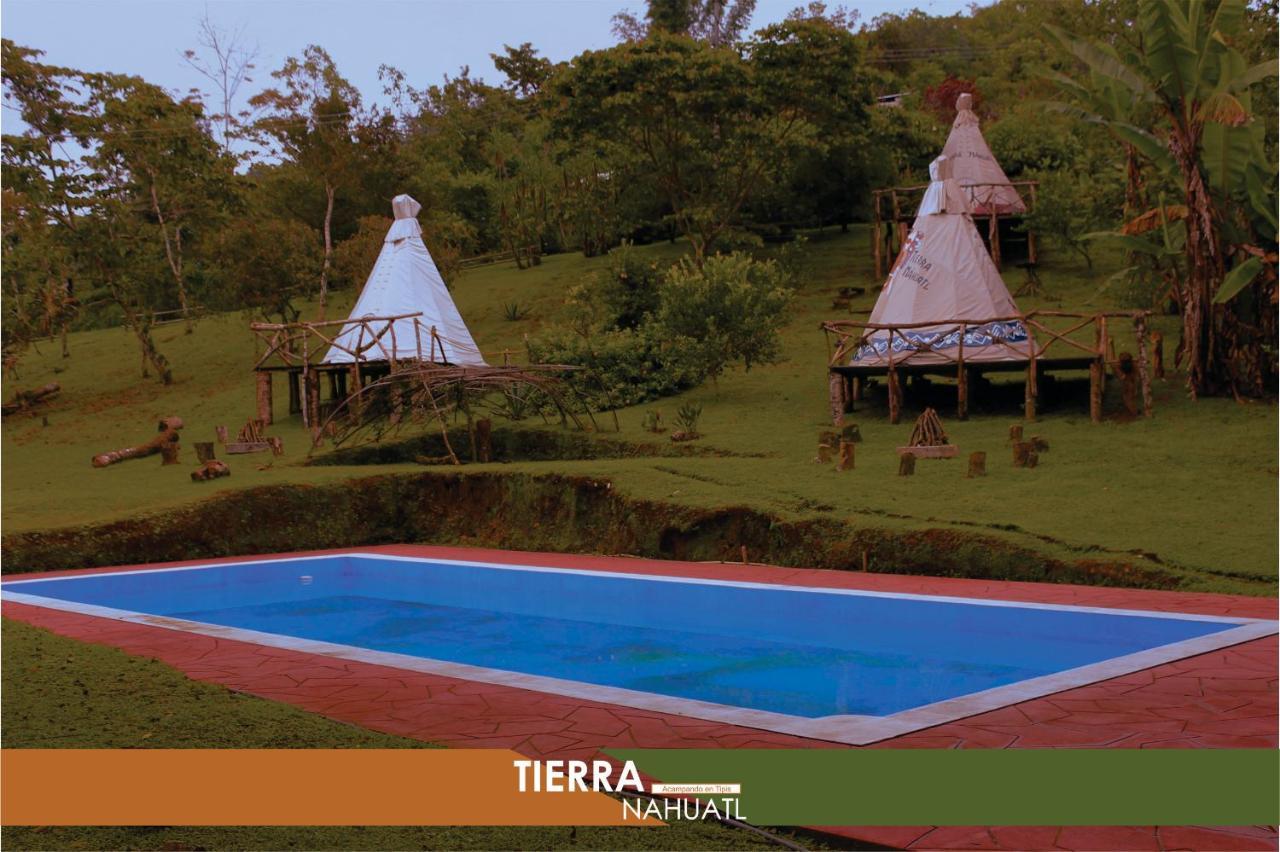 فندق Tipis Cuetzalán del Progreso المظهر الخارجي الصورة
