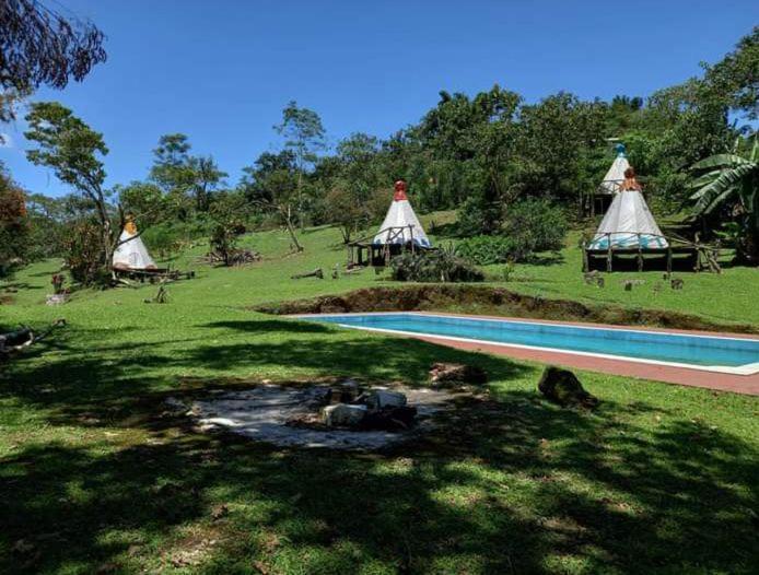 فندق Tipis Cuetzalán del Progreso المظهر الخارجي الصورة
